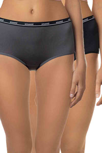 Microfiber Full Brief (Pack of 2) S / Combo 02 - amanté Panty Pack thumbnail 1