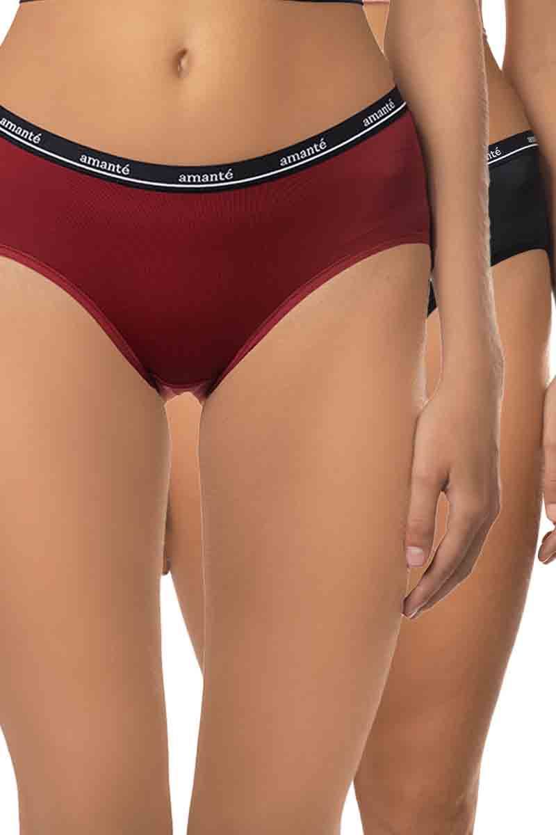 Microfiber Hipster (Pack of 2) S / Combo 01 - amanté Panty Pack