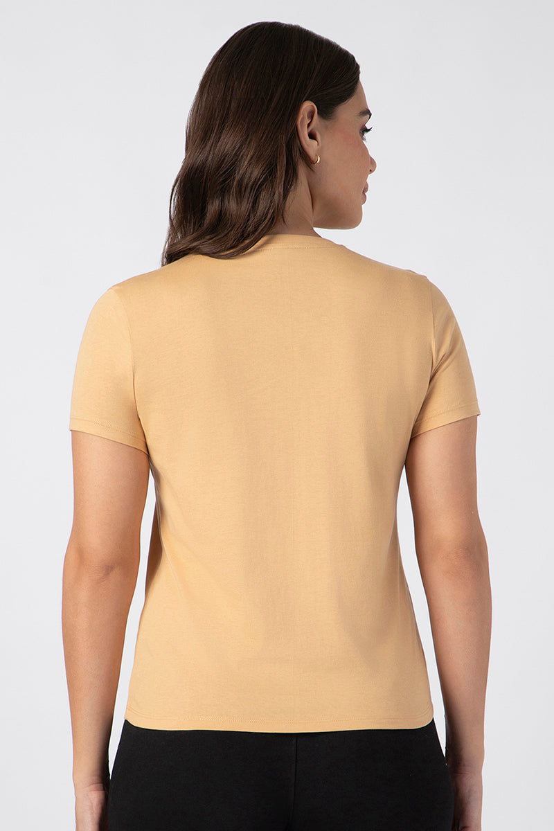 Essential Crew Neck Tee - amanté Athleisure - Image 3 of 3