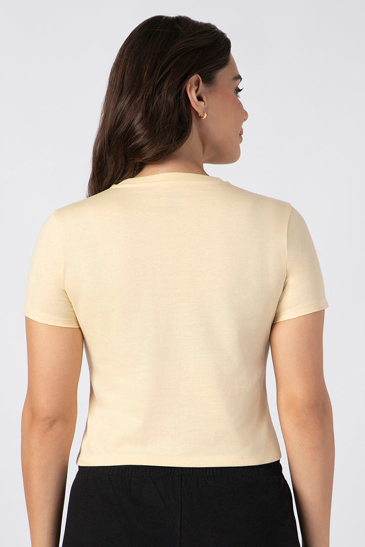 Essential Crop Tee - amanté Athleisure