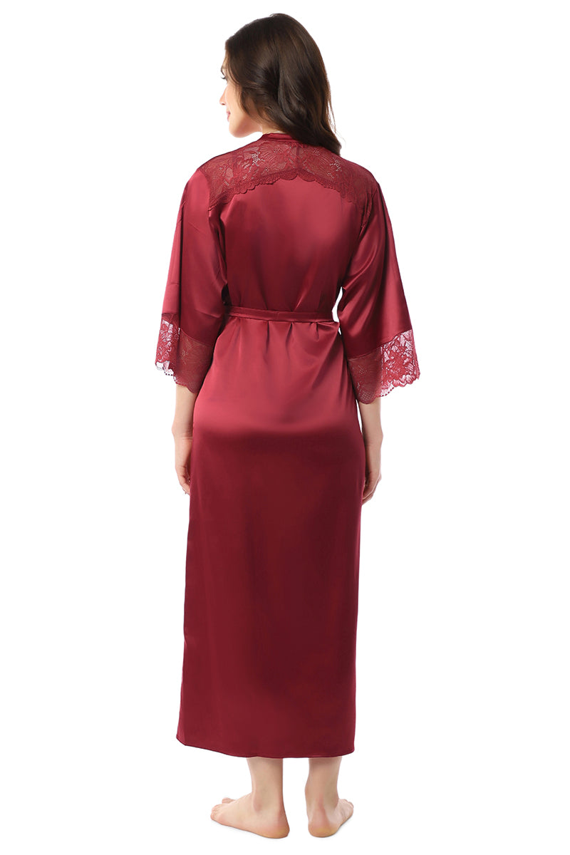 Eternal Bliss Long Robe  - amanté Sleepwear - Image 2 of 4