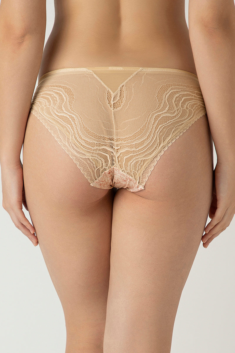 Demure High Leg Bikini Panty  - amanté Panty - Image 3 of 3