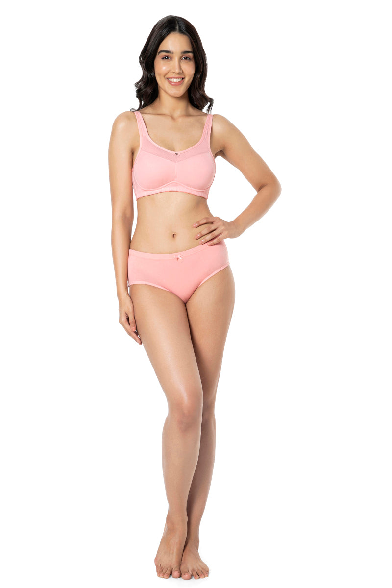 Cotton Smooth Back Bra  - amanté Bra - Image 5 of 6