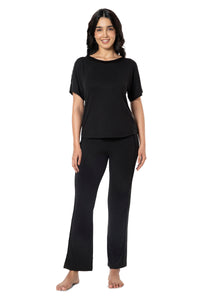 Satin Edge Pyjama Top  - amanté Sleepwear thumbnail 4
