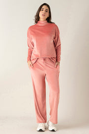 Velour Bliss Pullover Top  - amanté Sleepwear