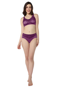 Elegant Lace Support Bra  - amanté Bra thumbnail 4