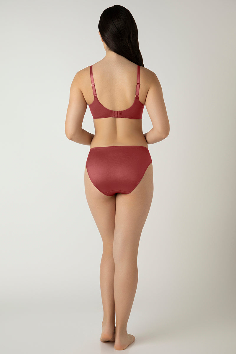 Glam Floral Minimizer Bra  - amanté Bra - Image 5 of 5