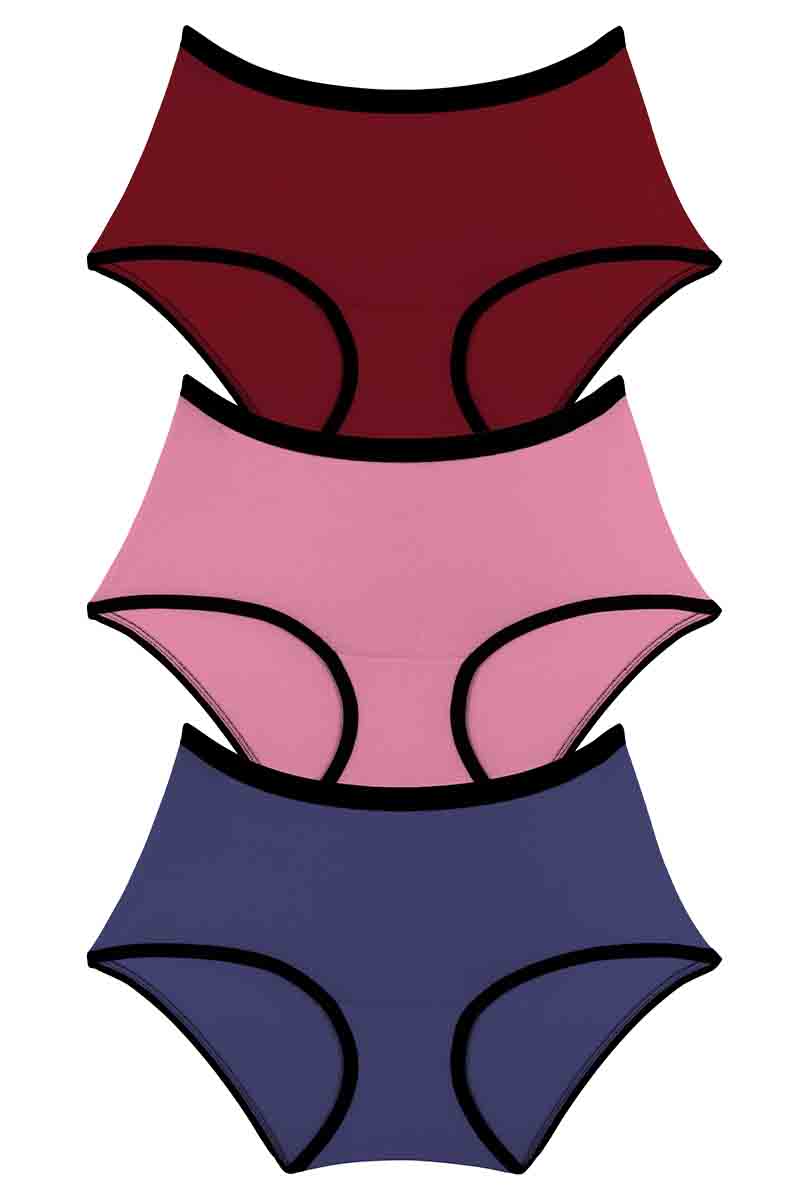 Every de Cotton Full-Brief(Pack of 3) S / Assorted - amanté Pantie - Image 1 of 1