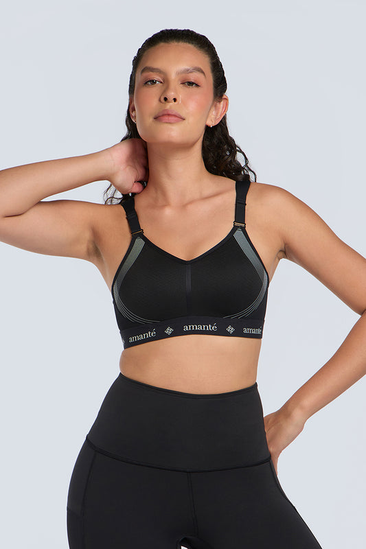 Cloud Form Support Bra 32B / Black - amanté Bra