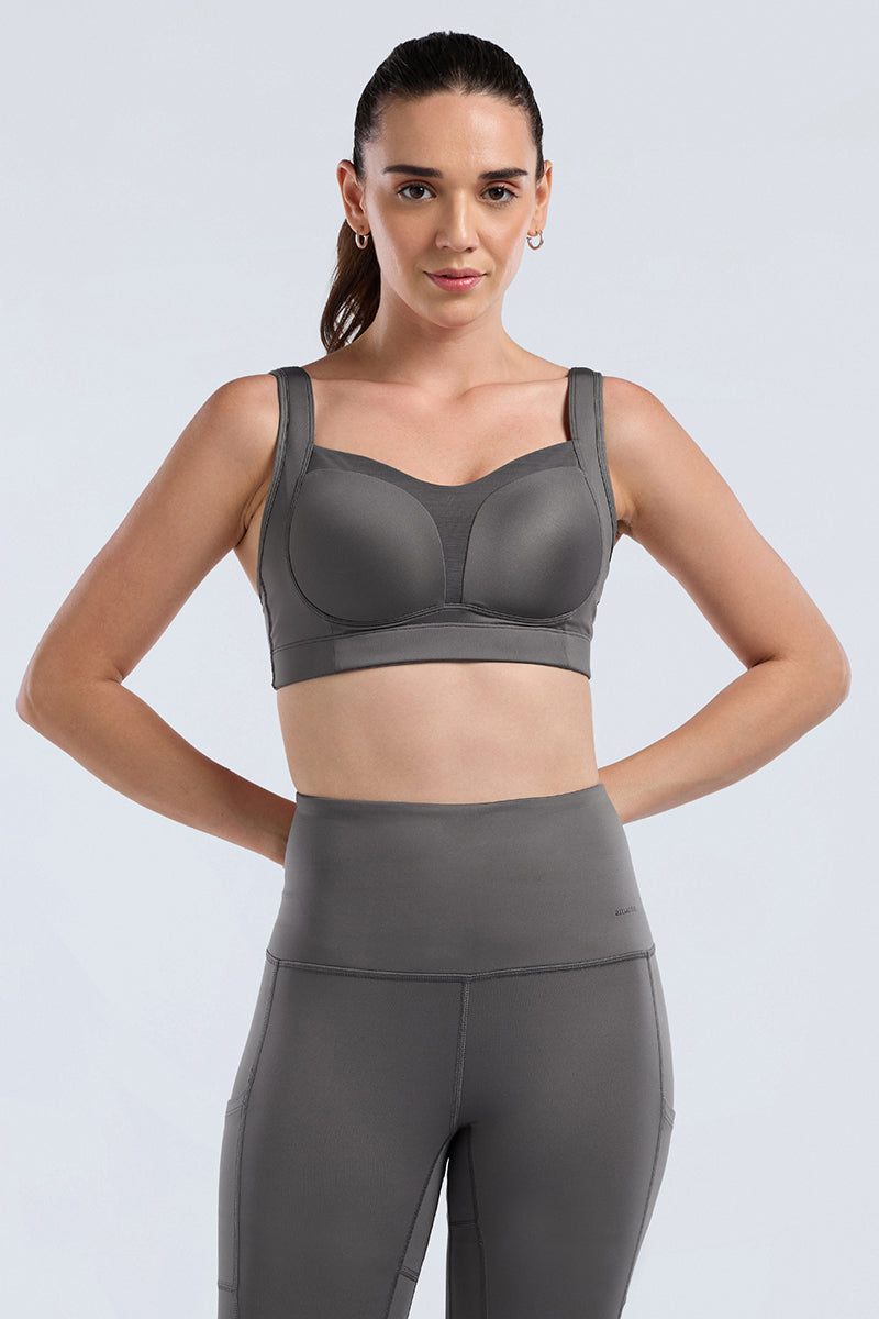 Run-Train Pro Bra 32B / Granite Grey - amanté Bra - Image 1 of 4