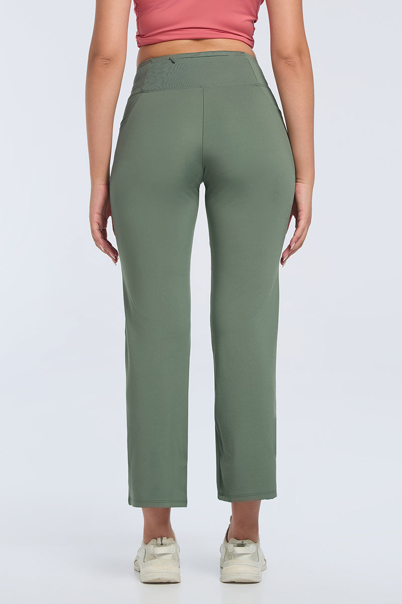 Flaunt Flared Travel Pants XL / Sea Spray - amanté Sport