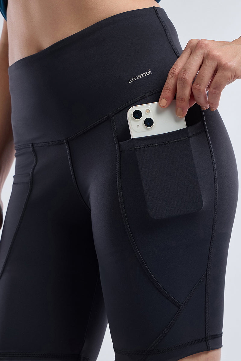 Energize Cycling Shorts M / Black - amanté Sport