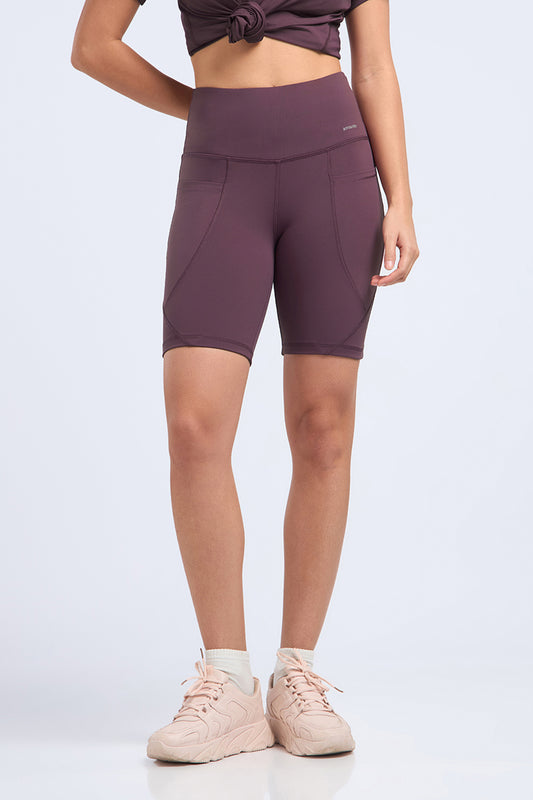 Energize Cycling Shorts S / Egg Plant - amanté Sport