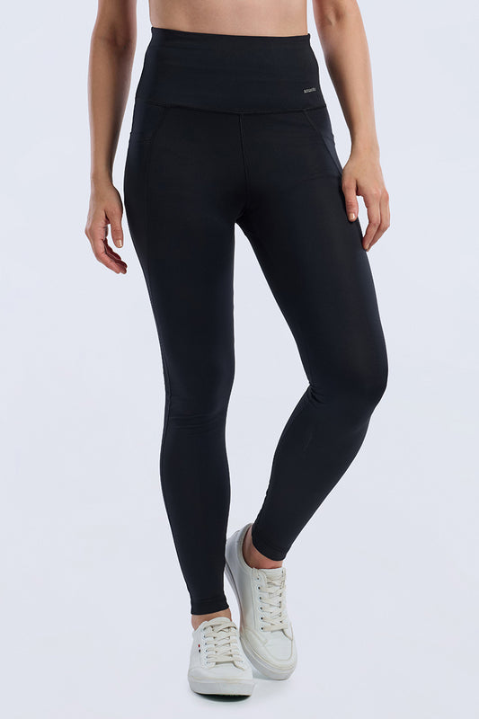 Motion Flex Tights S / Black - amanté Sport