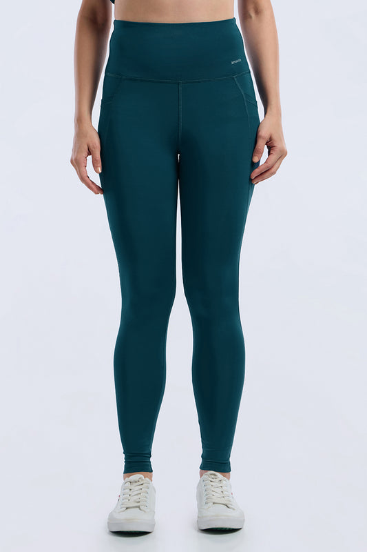 Motion Flex Tights S / Reflecting Pond - amanté Sport