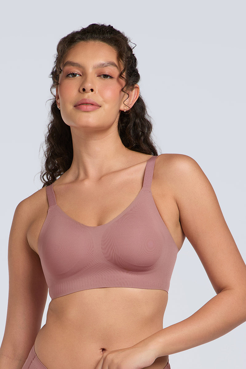 Skins Invisi Support Bra S / Old Rose - amanté Bra - Image 1 of 4