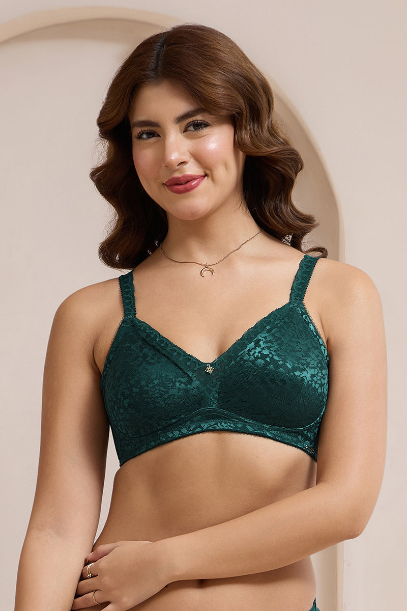 Allure Embrace Bra 34B / Botanical Garden - amanté Bra