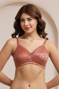Allure Embrace Bra 34B / Etruscan Red - amanté Bra thumbnail 1