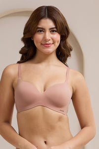 Bare'd Breezy Bra 32B / Cameo Brown - amanté Bra thumbnail 1