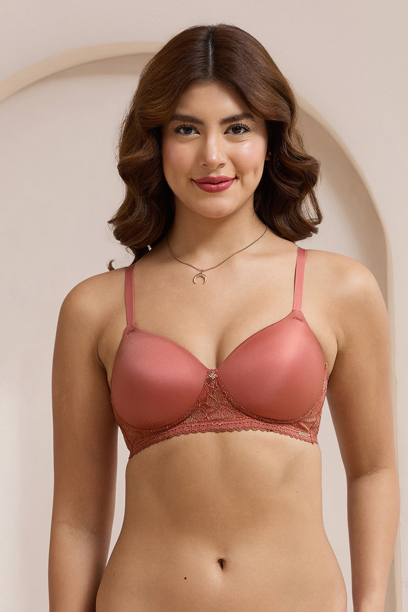Glimmer Lace T-Shirt Bra - amanté Bra