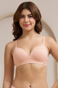 Bare'd Plunge Bra 32B / Cameo Rose - amanté Bra thumbnail 1