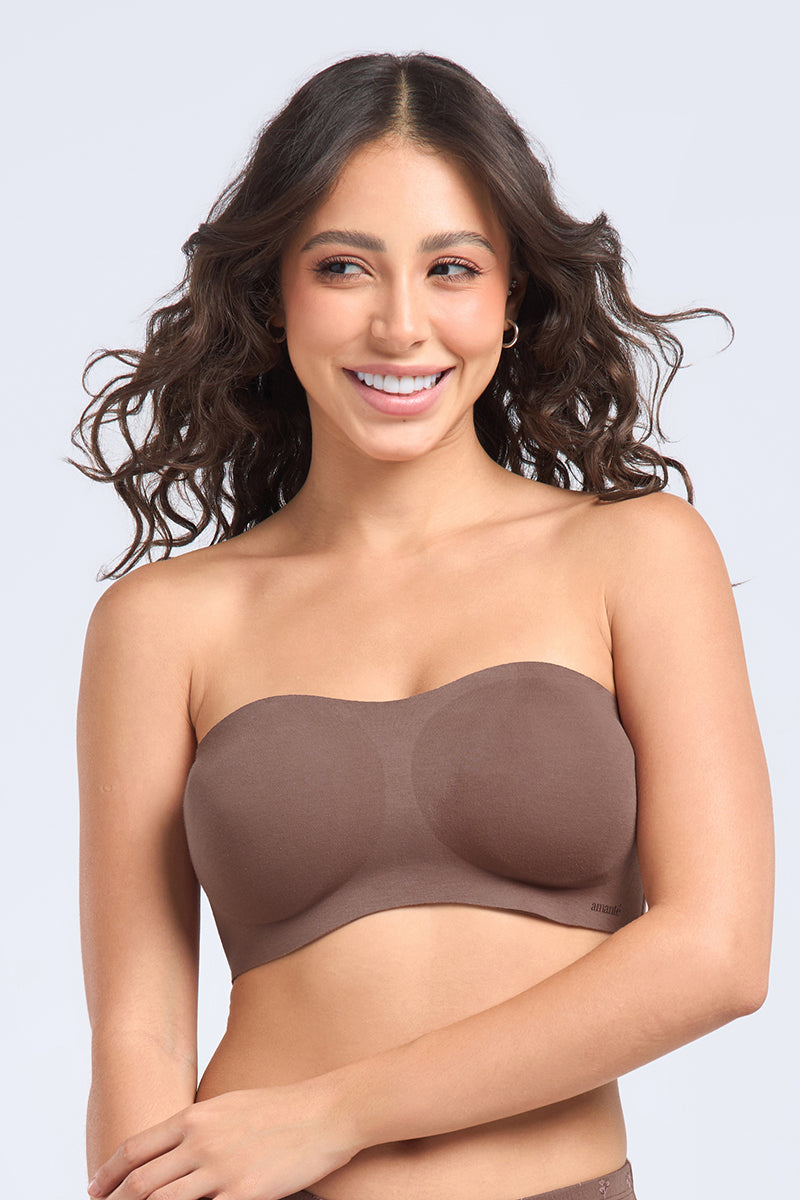 Bareform Bandeu Lift Bra S / Nutmeg - amanté Bra