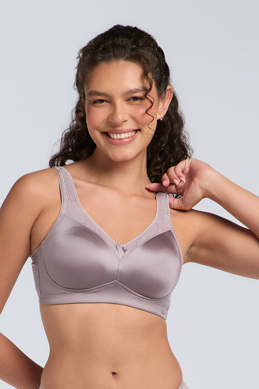 Elegant Support Bra 34C / Sea Fog - amanté Bra