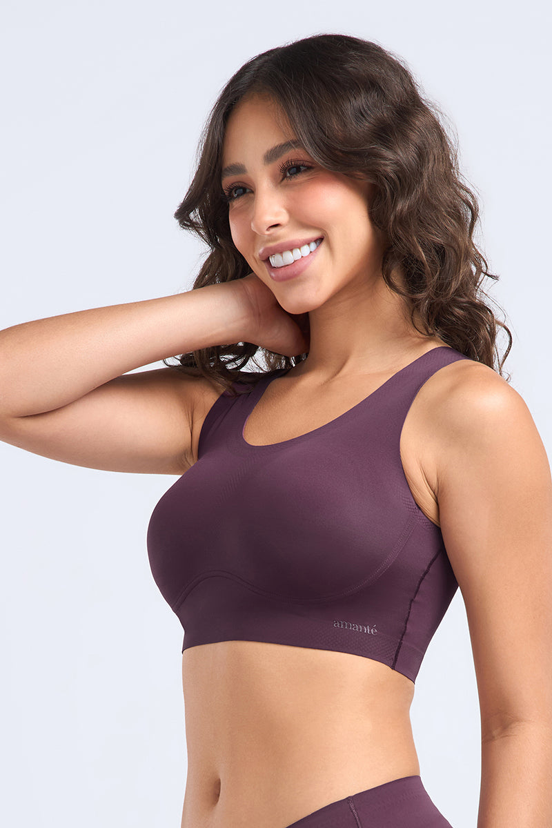 Skins Scoop Neck Bra - amanté Bra