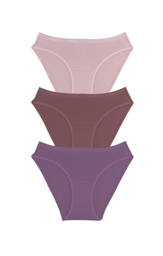 Cotton Bikini Brief Solid Pack Of 3