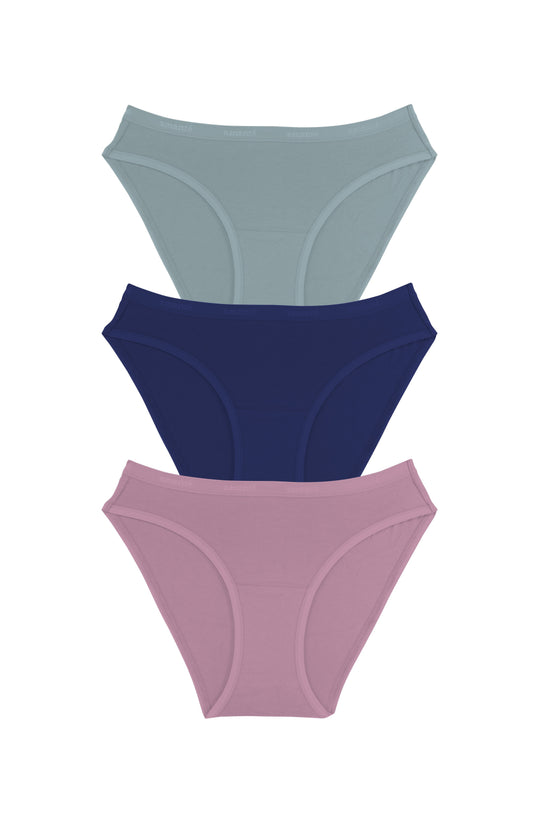 Cotton Bikini Brief Solid Pack Of 3