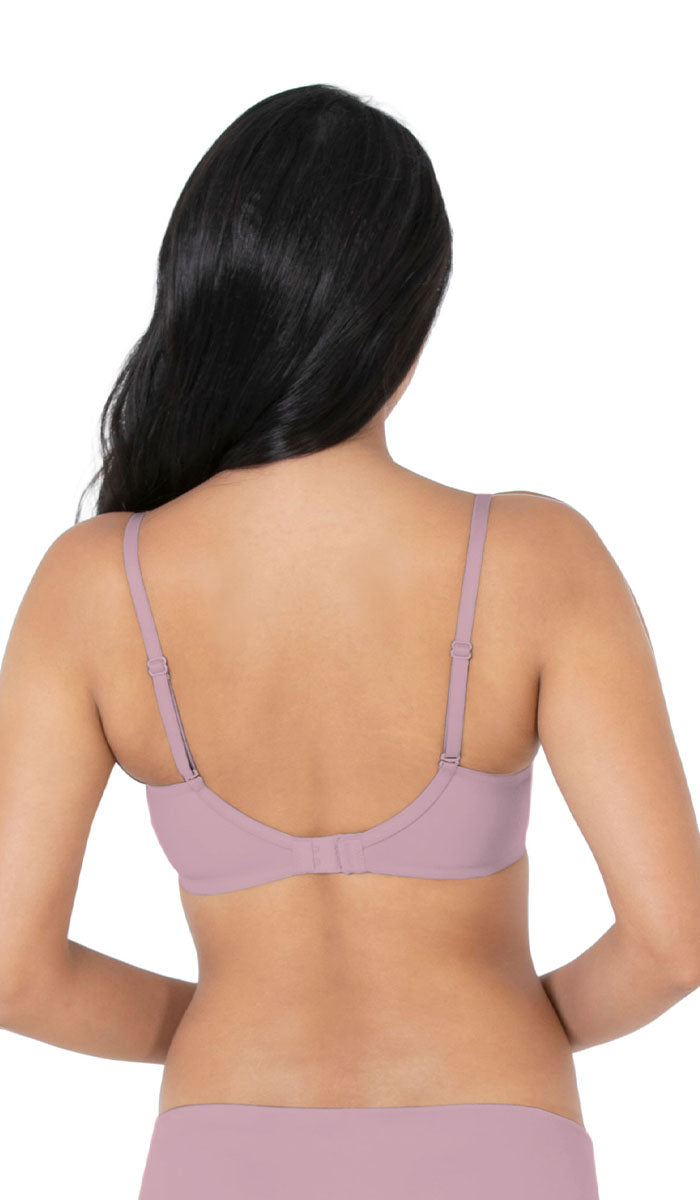 Satin Edge Non Wired Bra - amanté Bra