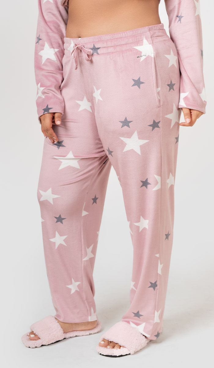 Velour Bliss Relax Pants  - amanté Sleepwear - Image 3 of 3