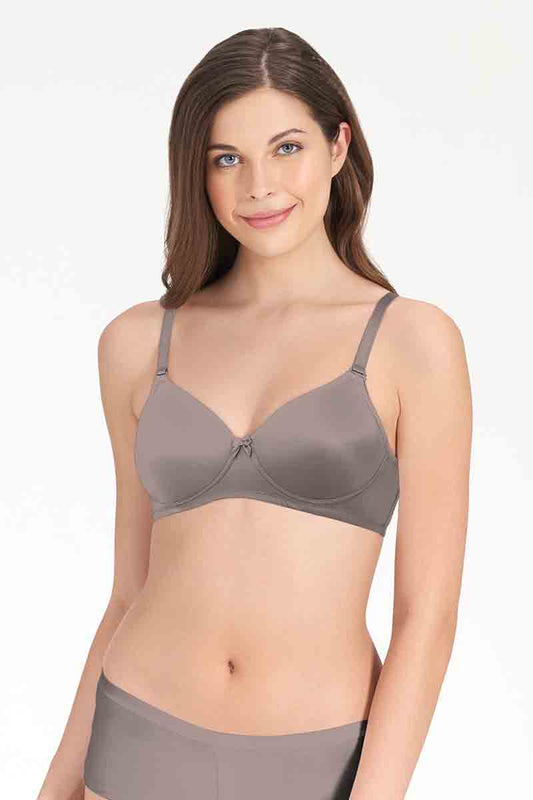 Smooth Charm Non-Wired Bra 32B / Sphinx - amanté Bra