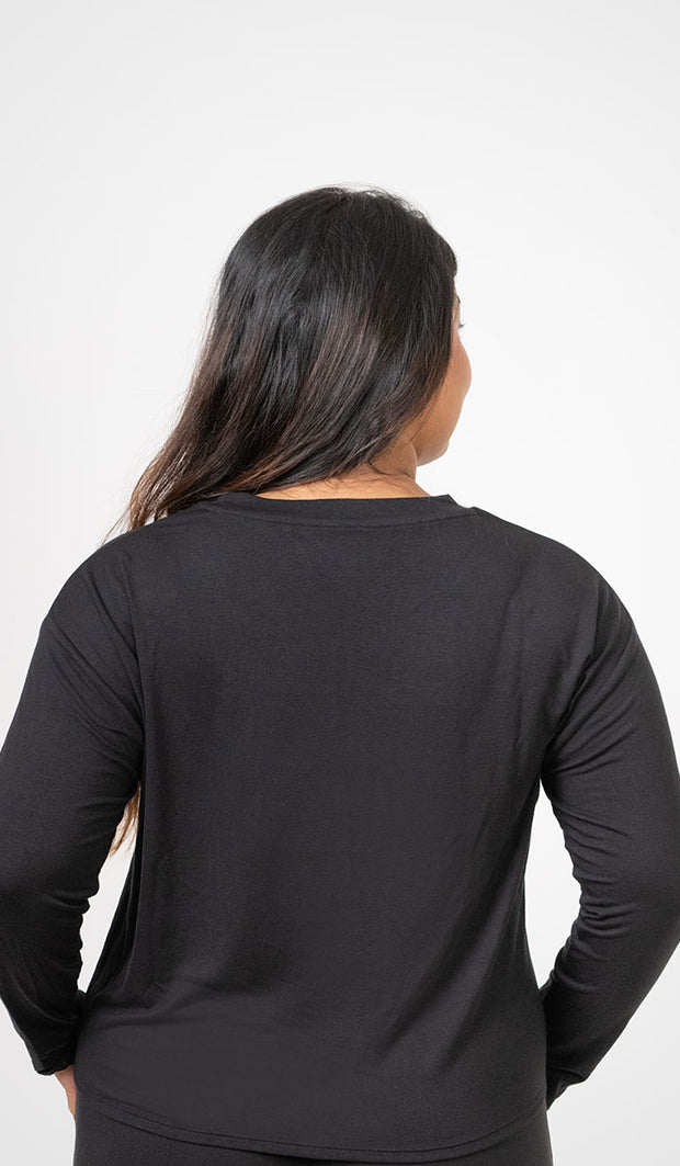 Classic Comfy Long Sleeve Tee  - amanté Sleep