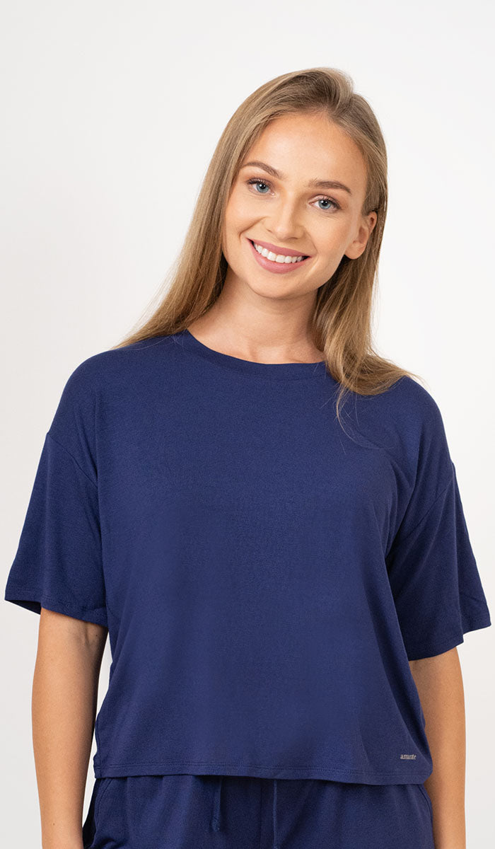 Classic Comfy Tee XXL / Patriot Blue - amanté Sleep