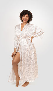 Doodle Garden Long Robe