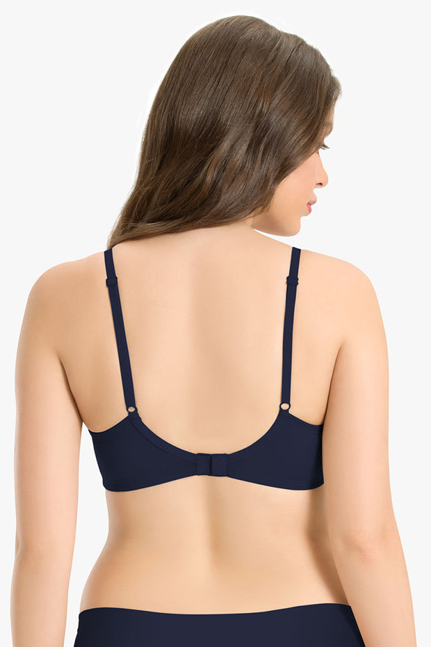 Buy Amante Black Non Wired Padded Backless Bra for Women Online