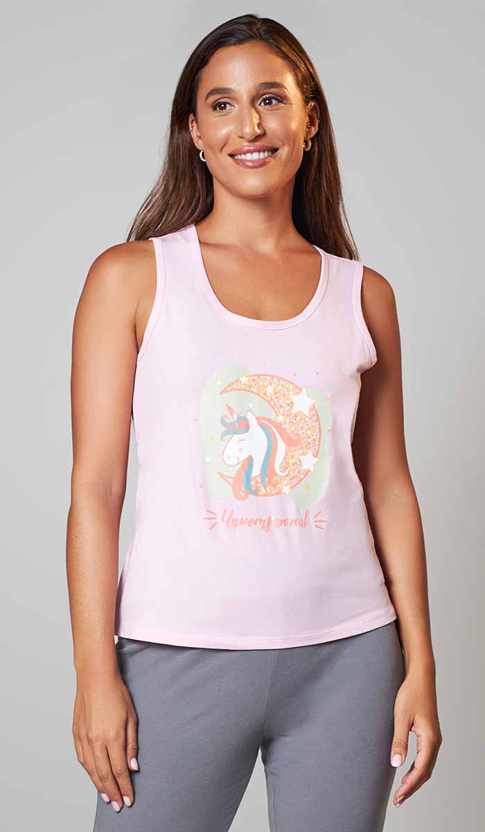 Cozy Comfies Sleep Tank S / Corsage - amanté Sleepwear - Image 1 of 2