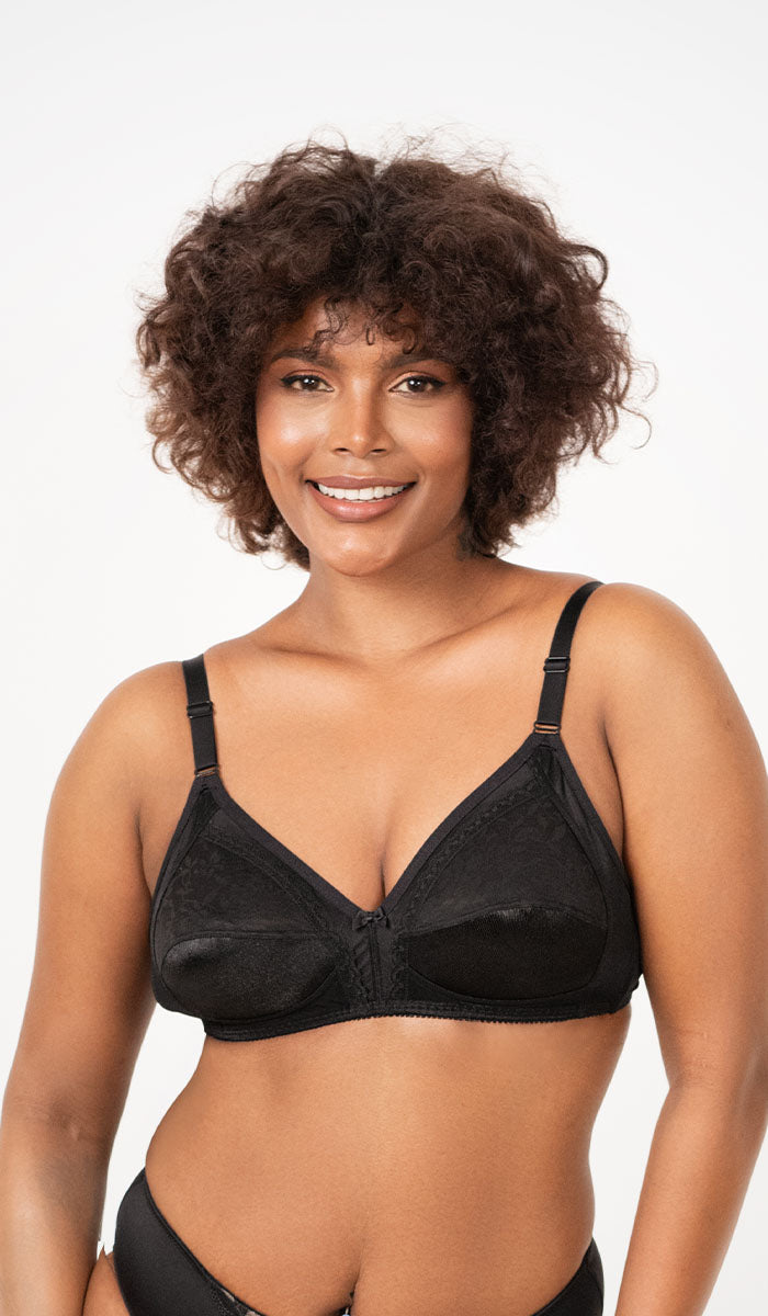 Flawless Fit Bra 32B / Black - amanté Bra