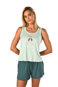 Modal Sleep Tank  - amanté Sleepwear thumbnail 3