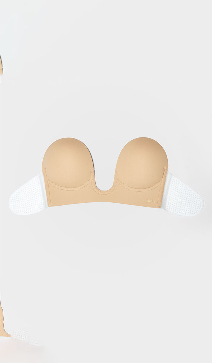 U Plunge Stick On Bra S / Nude - amanté Accessories - Image 1 of 2