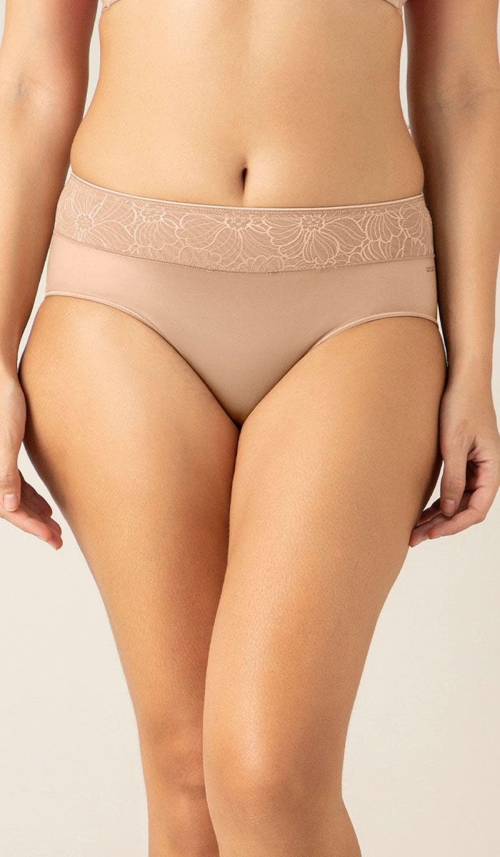 Elegant Support Panty L / Sandalwood - amanté Panty - Image 1 of 3
