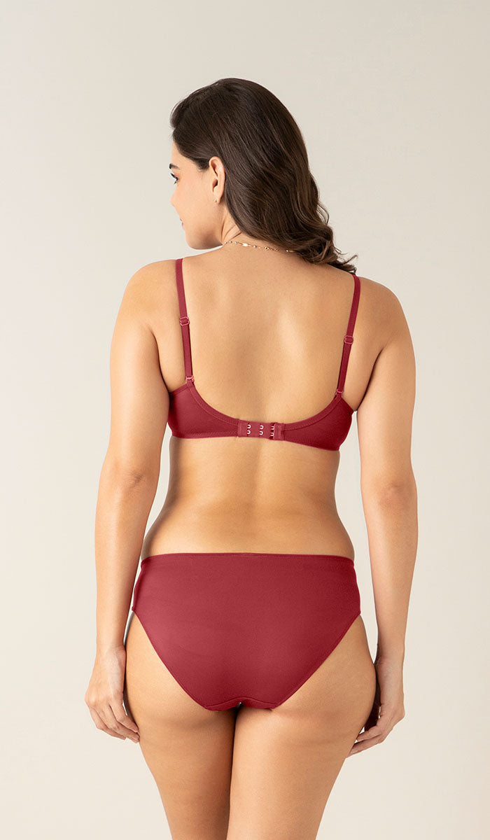 Satin Edge Wired Bra  - amanté Bra