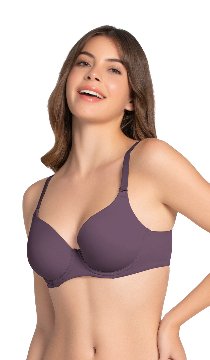 Smooth Moves Wired Bra 32B / Vintage Violet - amanté Bra