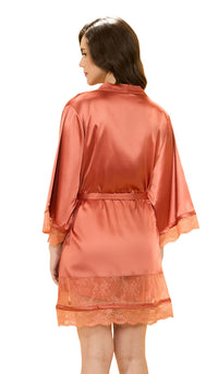 Amore Short Robe - amanté Sleepwear thumbnail 2