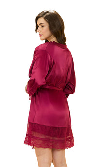 Amore Short Robe - amanté Sleepwear thumbnail 2