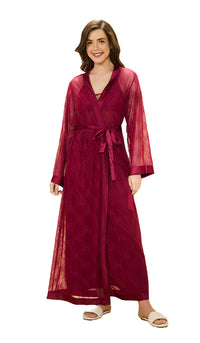 Amore Long Robe S / Anemone - amanté Sleepwear thumbnail 1