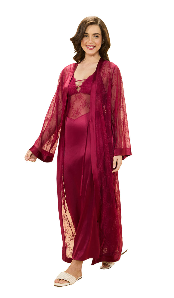 Amore Long Robe - amanté Sleepwear