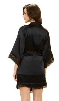Amore Short Robe - amanté Sleepwear thumbnail 2