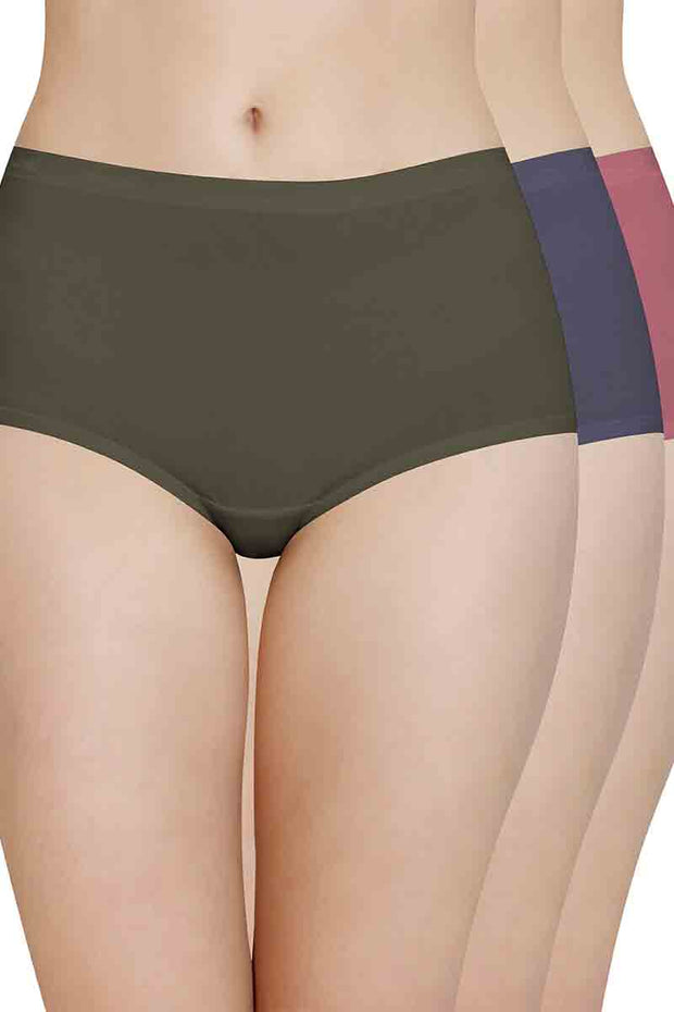 Cotton Full-Brief Solid Pack of 3 S / S014 - amanté Panty Pack
